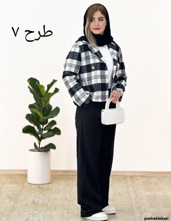 مدل کت و دامن پشمی زمستانه