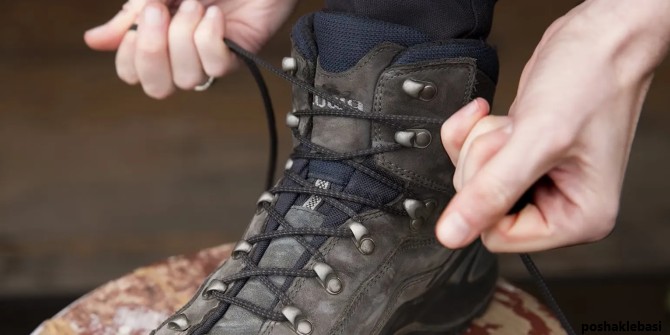 مدل بستن بند کفش چرمی مدل بستن بند کفش چرمی