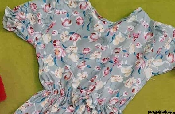 مدل پیراهن پیله دار بچه گانه