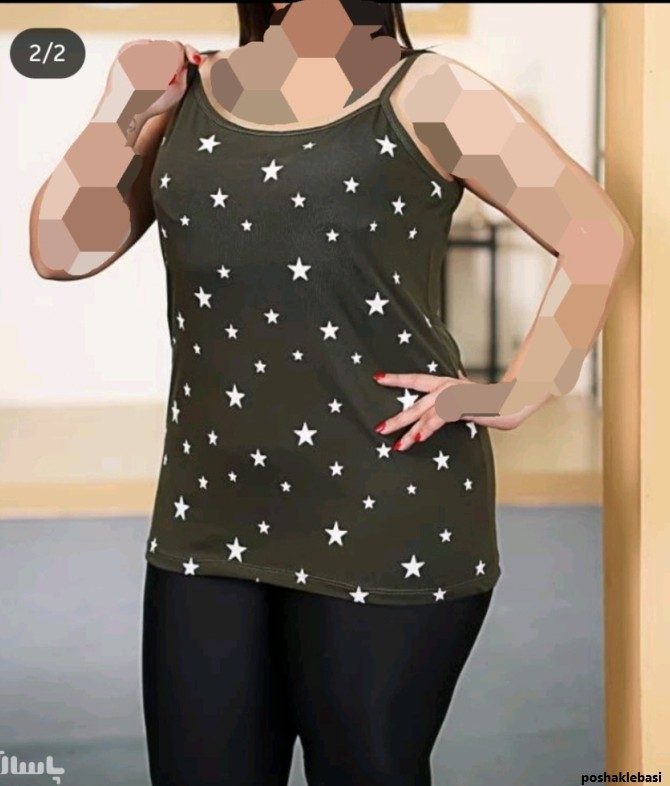 مدل تاپ زنانه سایز بزرگ