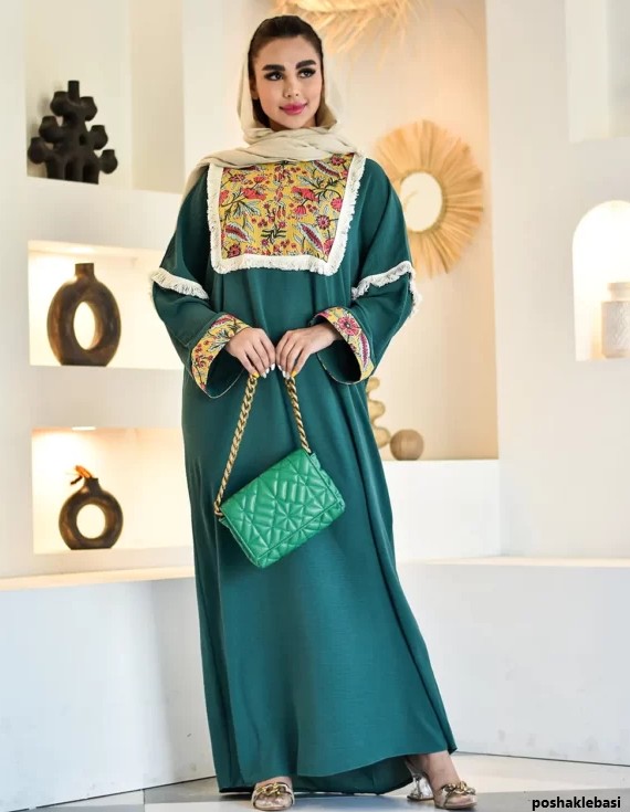 مدل مانتو عبایی تابستانی جدید