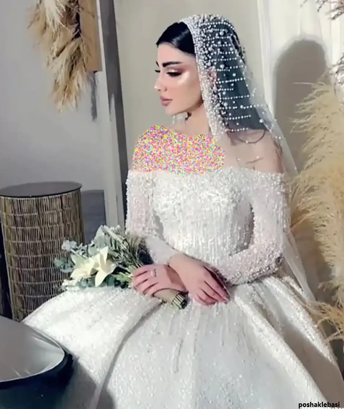 مدل پیراهن عروس عربی