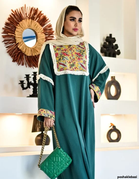 مدل مانتو عبایی تابستانی جدید