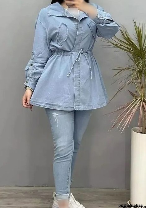 مدل پیراهن دخترانه با پارچه لی کاغذی