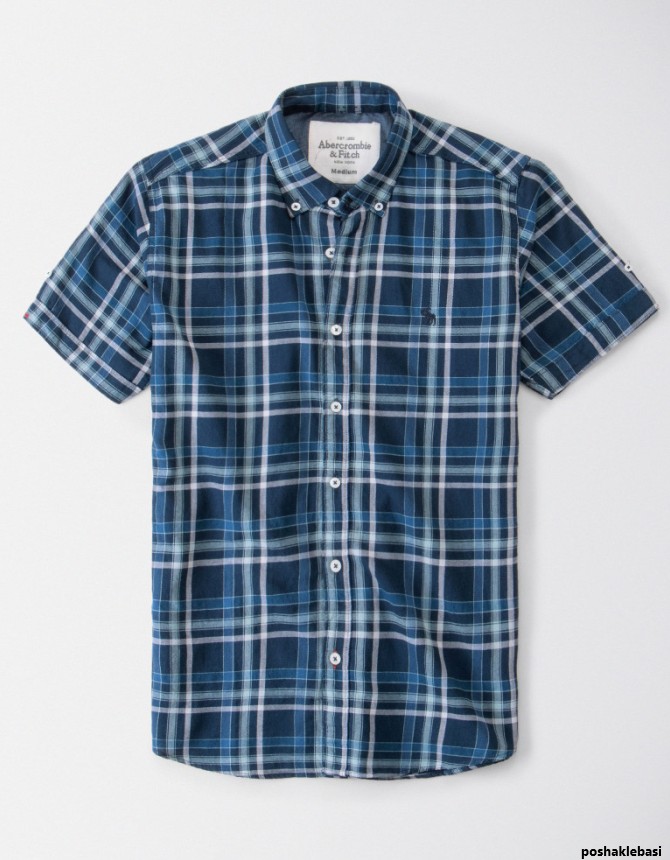 مدل پیراهن مردانه کوتاه جدید مدل پیراهن مردانه کوتاه جدید