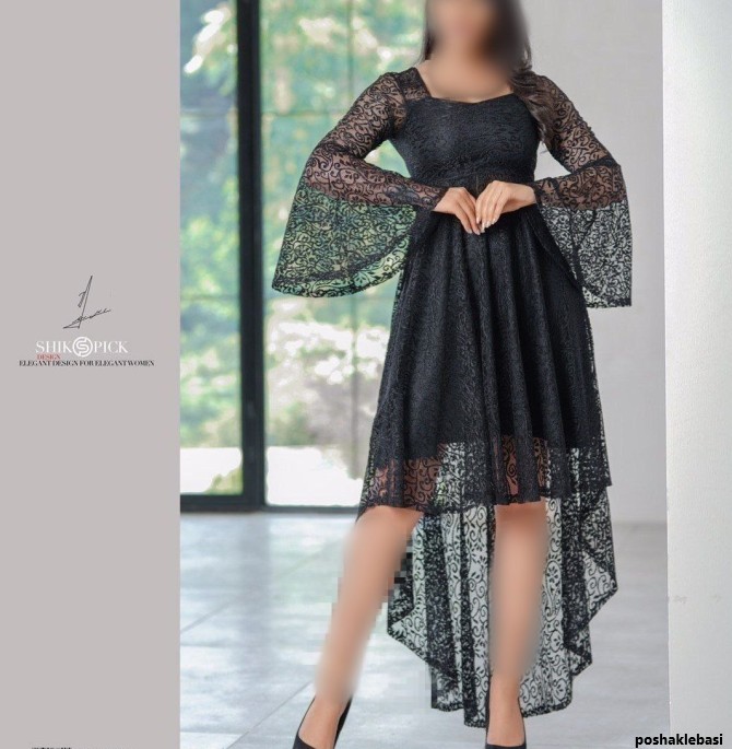 مدل لباس مجلسی دنباله دار دخترانه