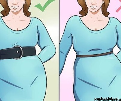 مدل سارافون زنانه برای افراد چاق
