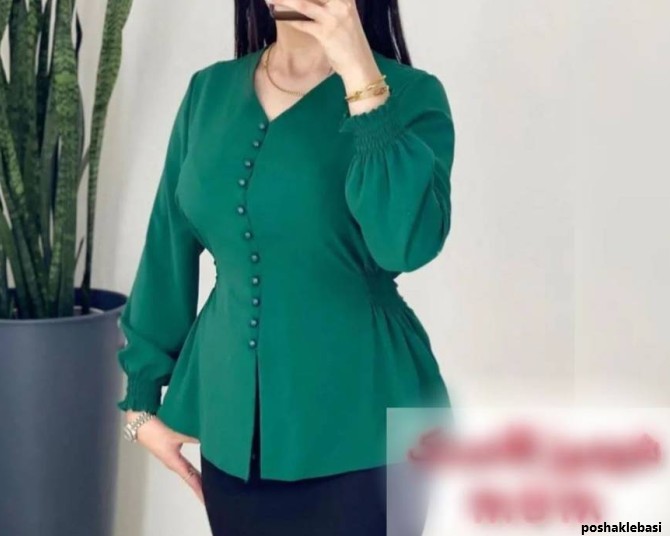 مدل شومیز زنانه بلند