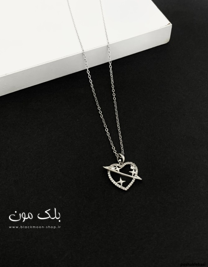 مدل گردنبند مشکی دخترانه