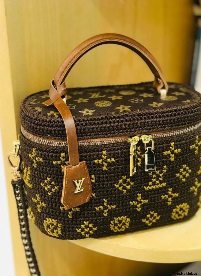مدل کیف دستی بافتنی زنانه جدید