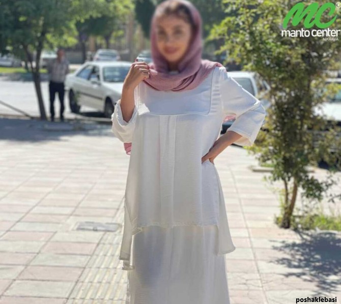 مدل مانتو تابستانی رنگ سبز