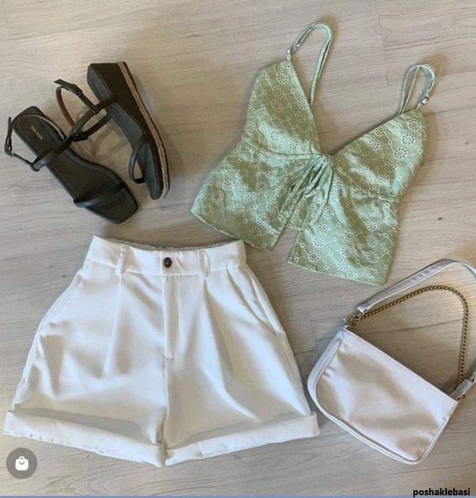 مدل شلوارک پارچه ای دخترانه