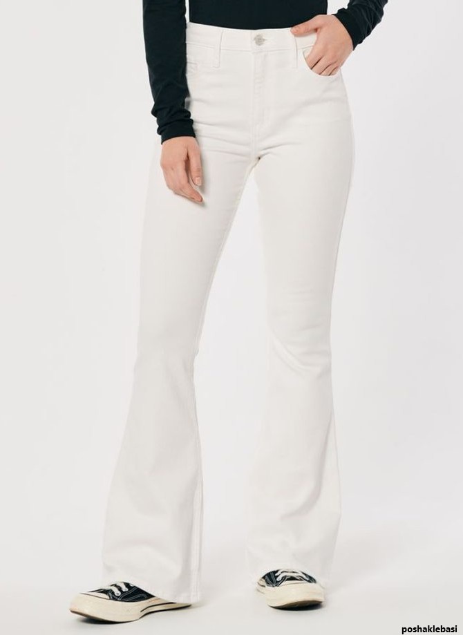 مدل شلوار سفید دخترانه