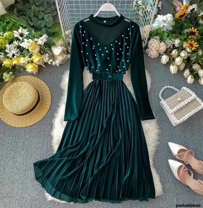 مدل لباس برای پارچه مخمل
