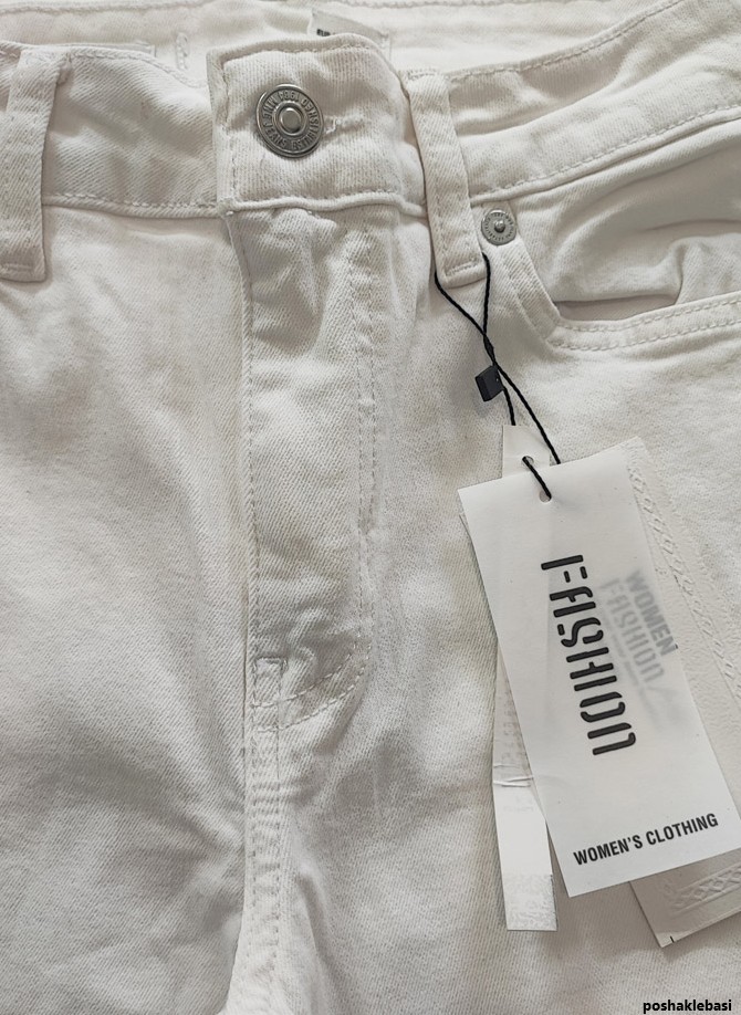 مدل شلوار سفید دخترانه