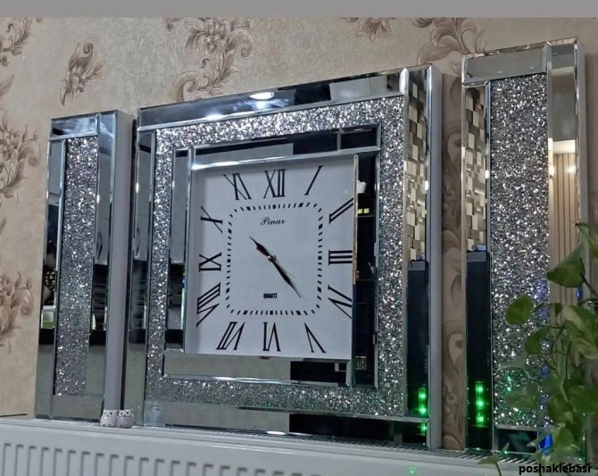 مدل ساعت دیواری سه تیکه