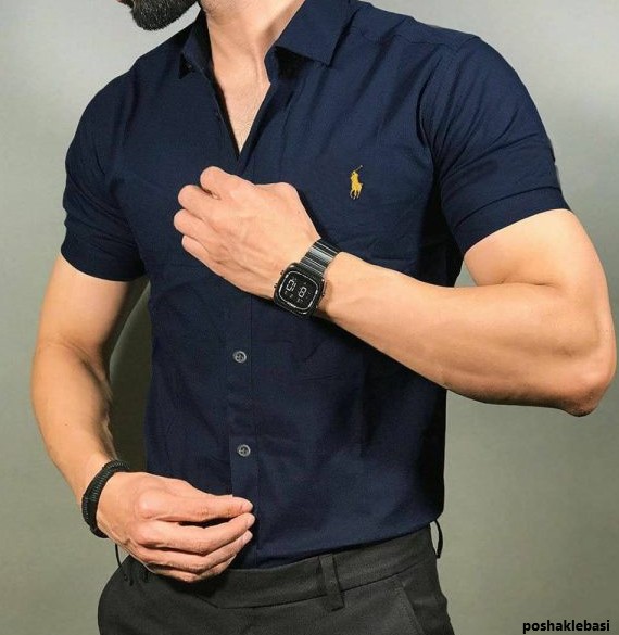 مدل پیراهن مردانه کوتاه جدید مدل پیراهن مردانه کوتاه جدید