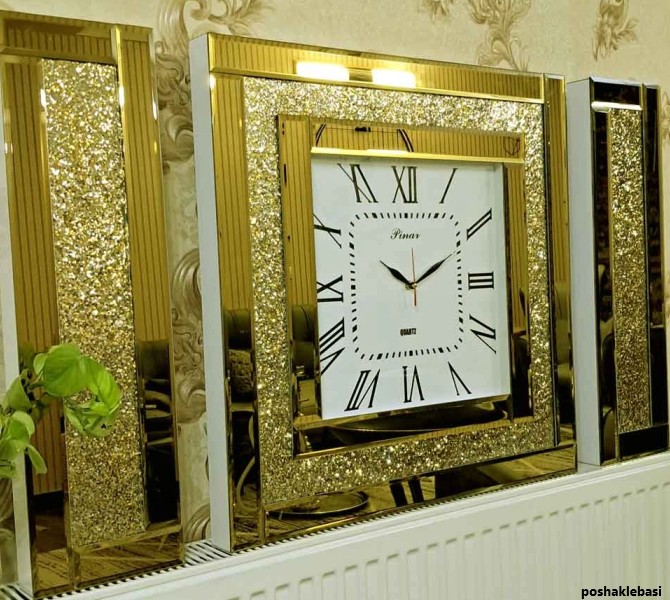 مدل ساعت دیواری سه تیکه