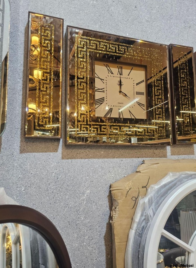 مدل ساعت دیواری سه تیکه