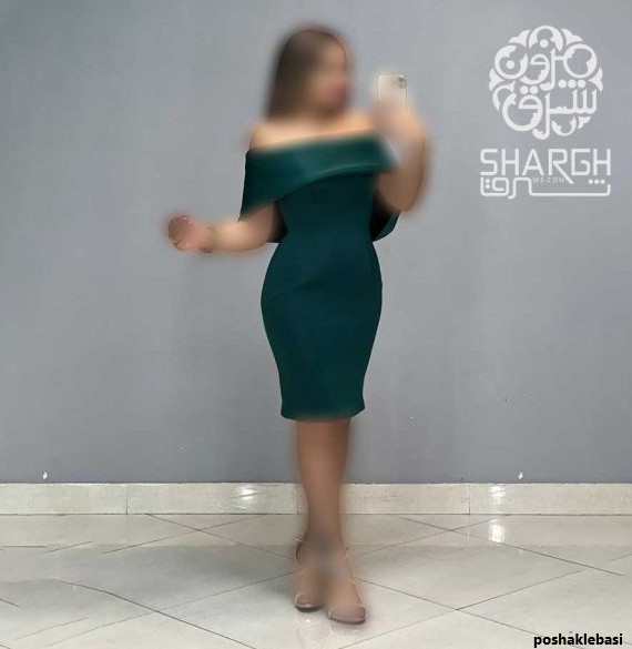 مدل لباس کوتاه یقه قایقی
