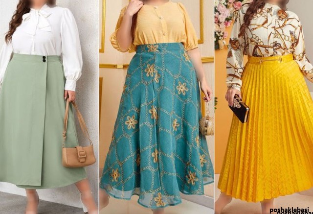 مدل پیراهن برای زنان چاق