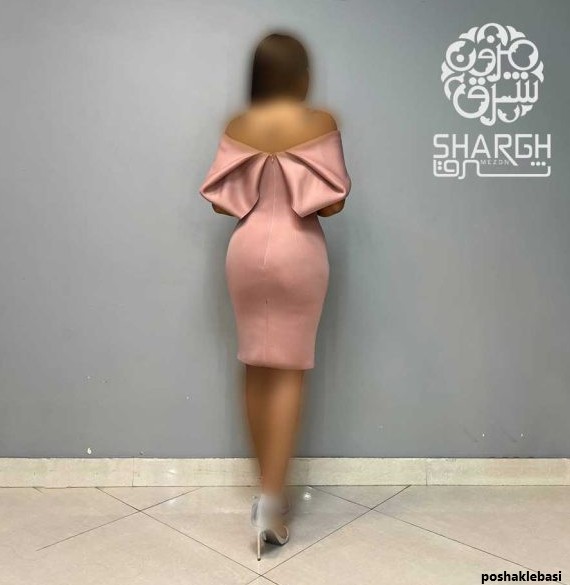 مدل لباس کوتاه یقه قایقی