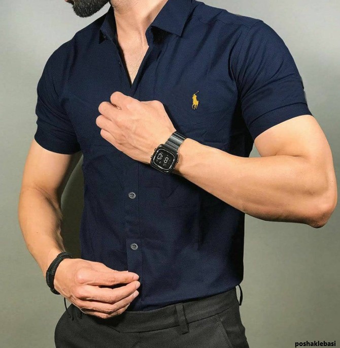 مدل پیراهن مردانه کوتاه جدید مدل پیراهن مردانه کوتاه جدید