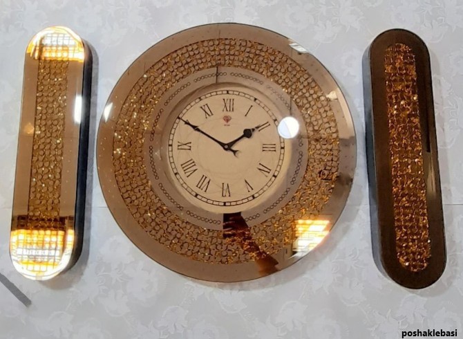 مدل ساعت دیواری سه تیکه