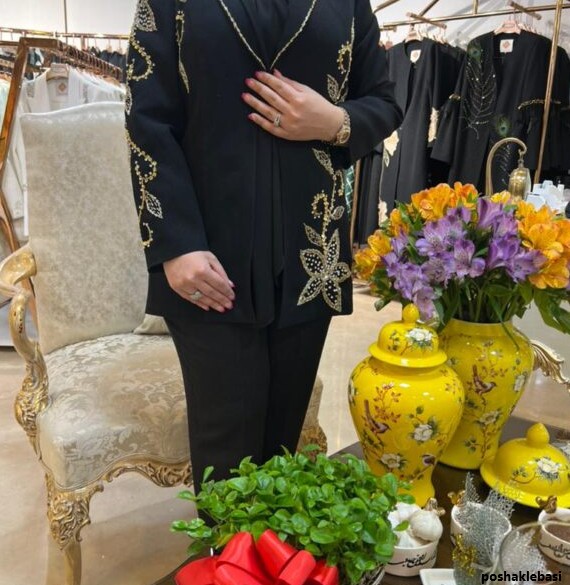 مدل کت و شلوار گلبهی زنانه