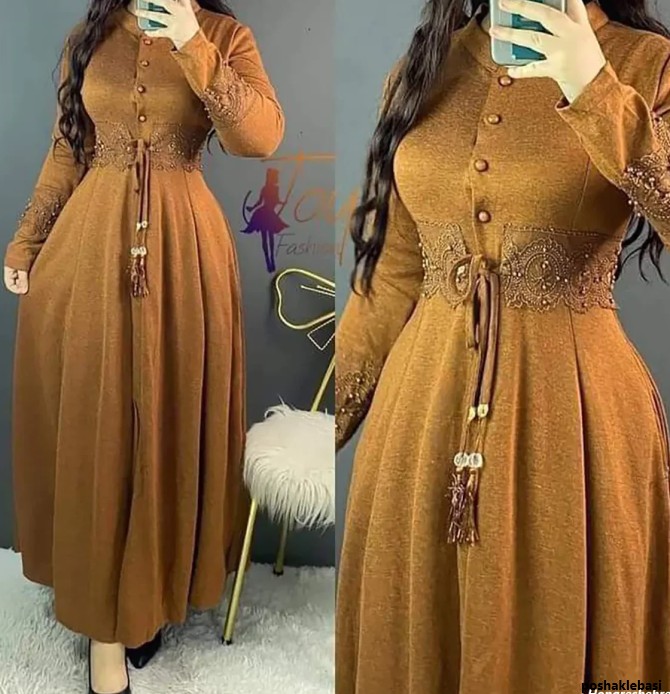 مدل لباس مجلسی کوتاه عربی اینستاگرام