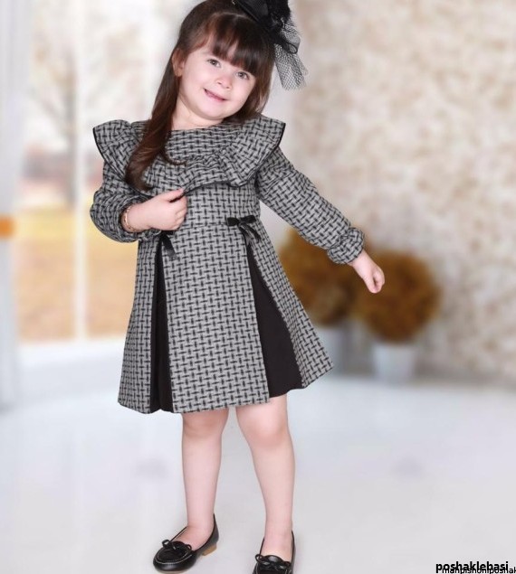 مدل سارافون بچه گانه دخترانه پاییزه