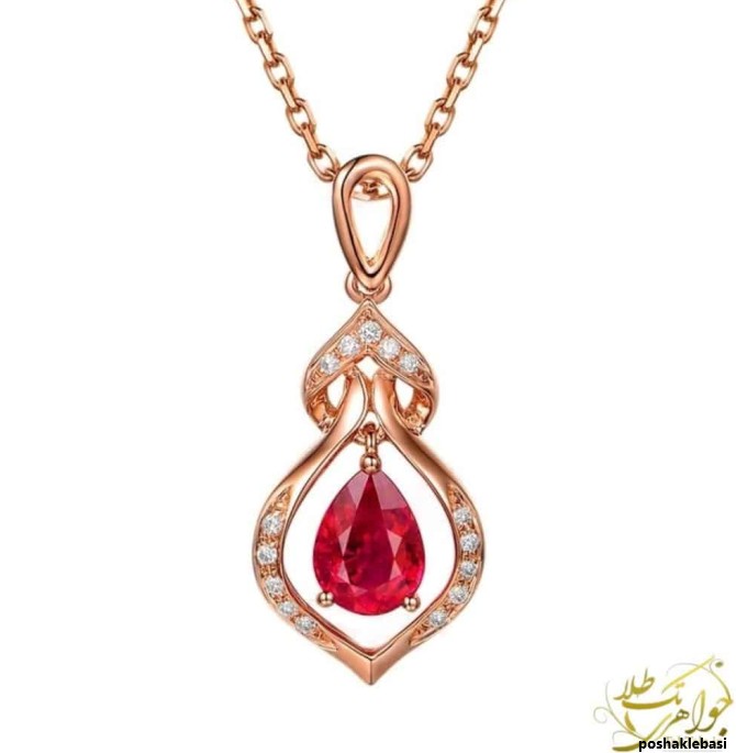 مدل گردنبند یاقوت