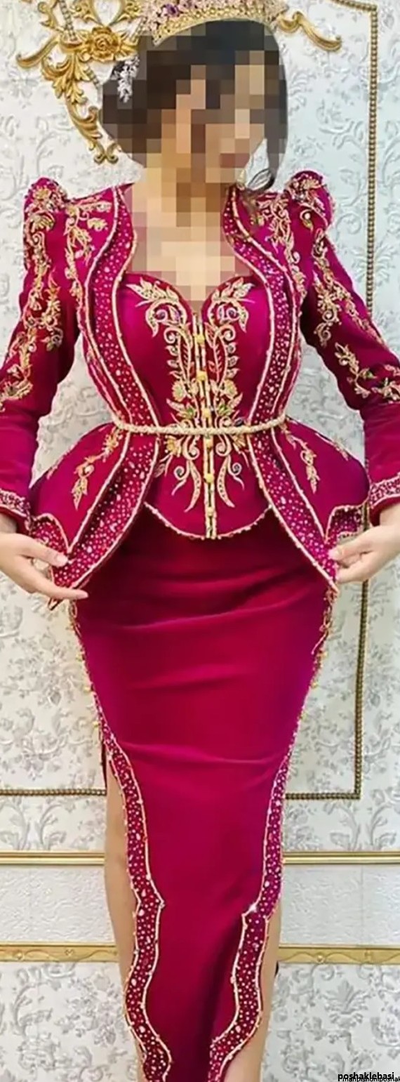 مدل لباس مجلسی کوتاه عربی اینستاگرام