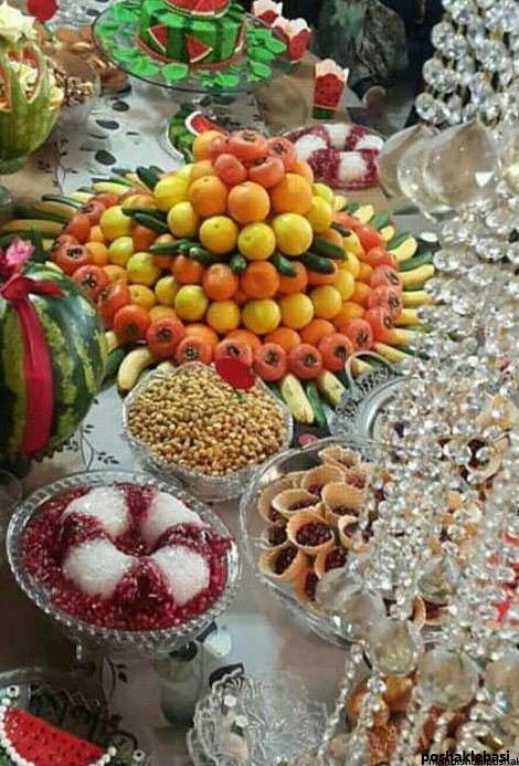 مدل لباس شب یلدای عروس