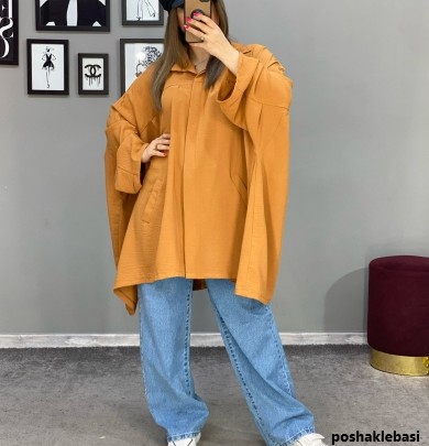 مدل پیراهن ابروبادی چین دار