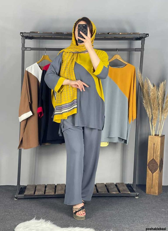 مدل شومیز شلوار ابروبادی زنانه