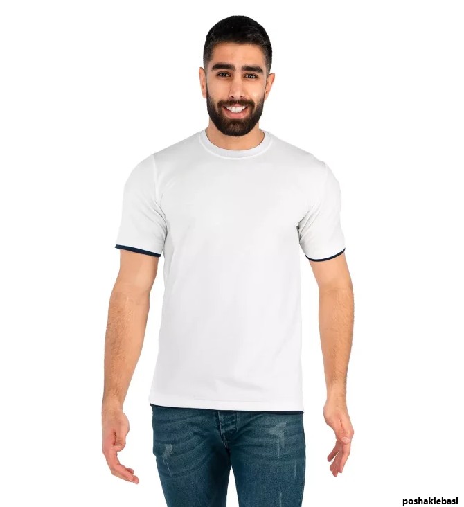 مدل تیشرت سفید مردانه مدل تیشرت سفید مردانه