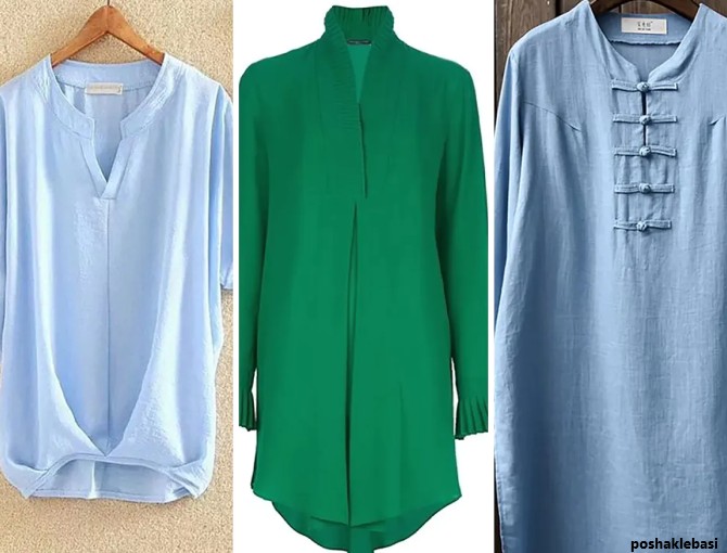 مدل شومیز مجلسی زنانه بلند مدل شومیز مجلسی زنانه بلند