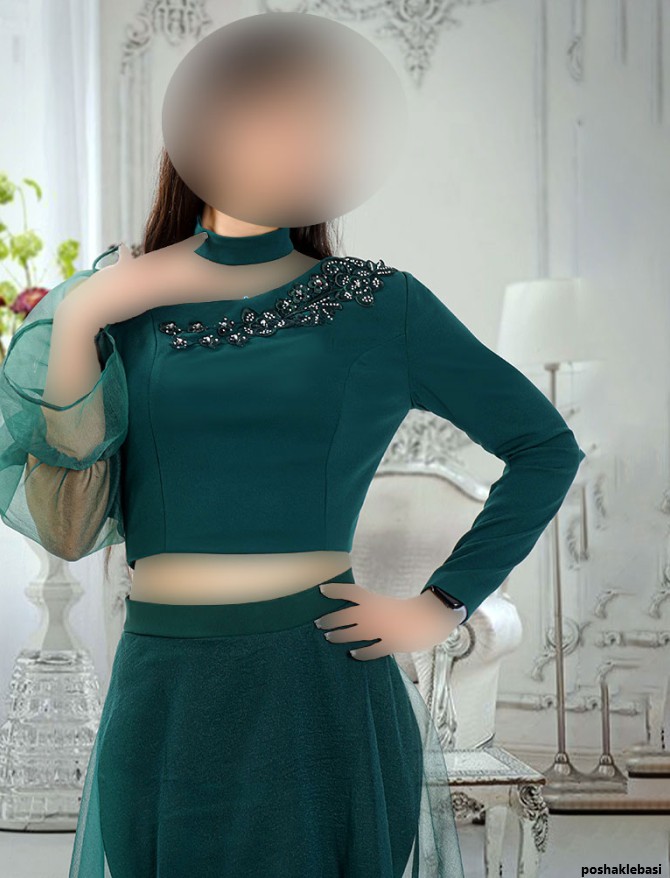 مدل نیم تنه ی مجلسی دخترانه