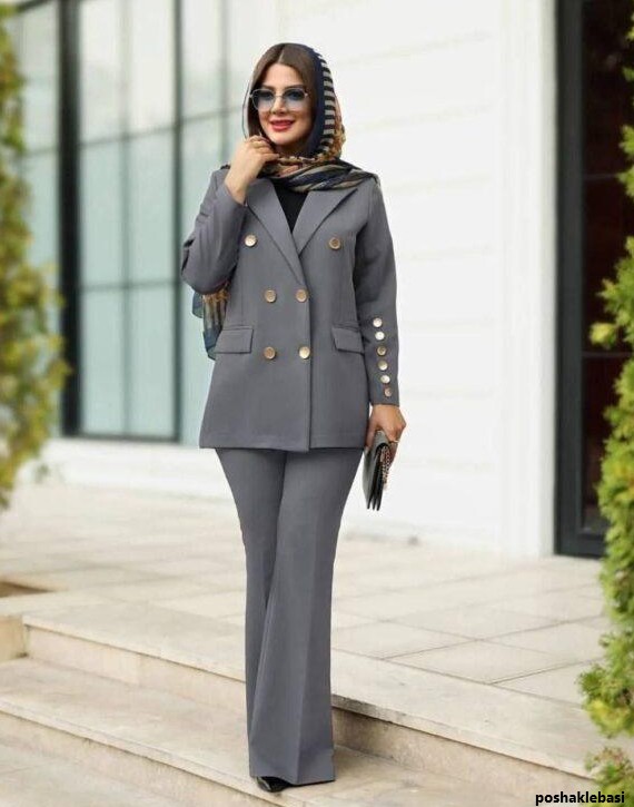 مدل کت و شلوار دخترانه گشاد