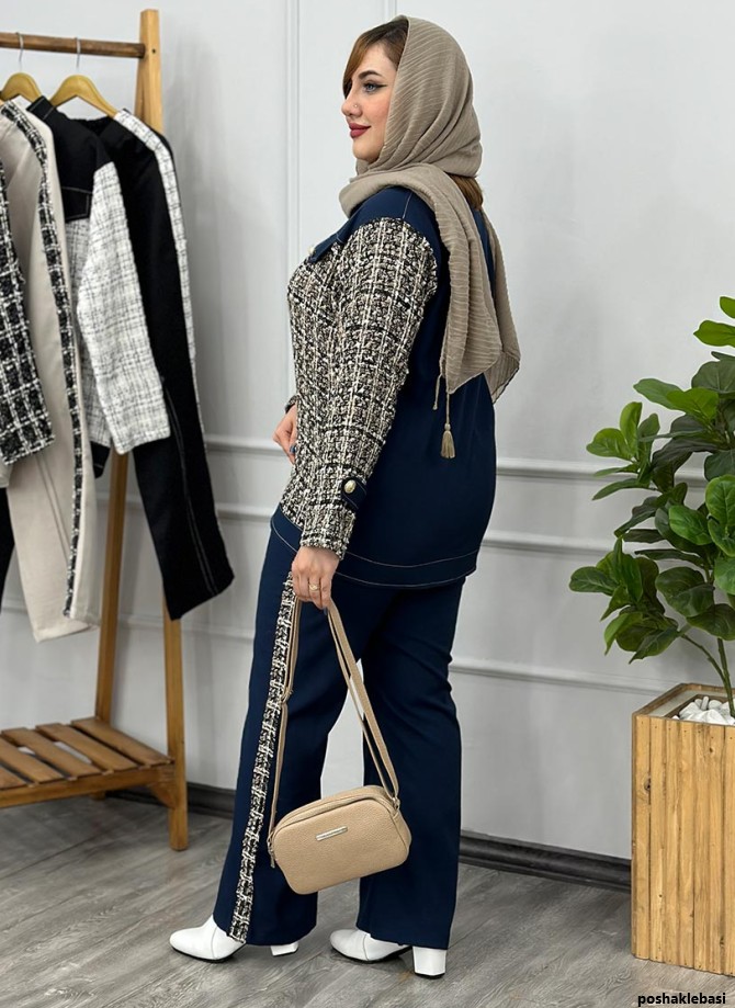 مدل یقه شنل زنانه