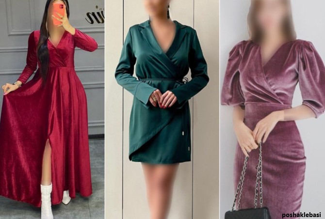 مدل پیراهن کوتاه چپ و راست