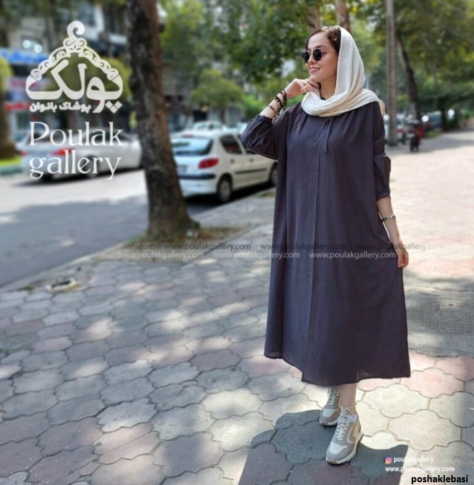 مدل پیراهن نخی جلو بسته