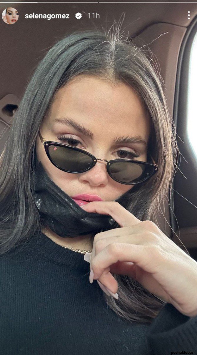 مدل عینک افتابی سلنا گومز