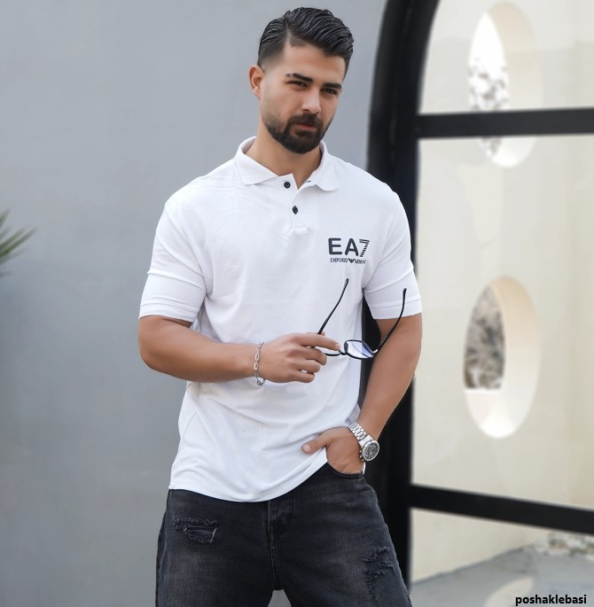 مدل تیشرت سفید مردانه مدل تیشرت سفید مردانه