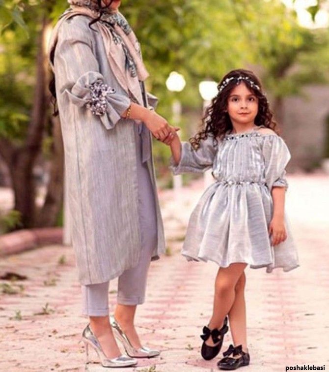 مدل ست پیراهن مادر دختری