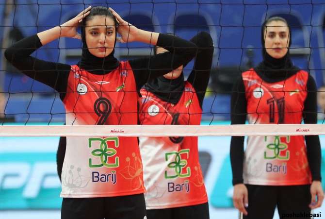 مدل لباس والیبال دخترانه ایرانی