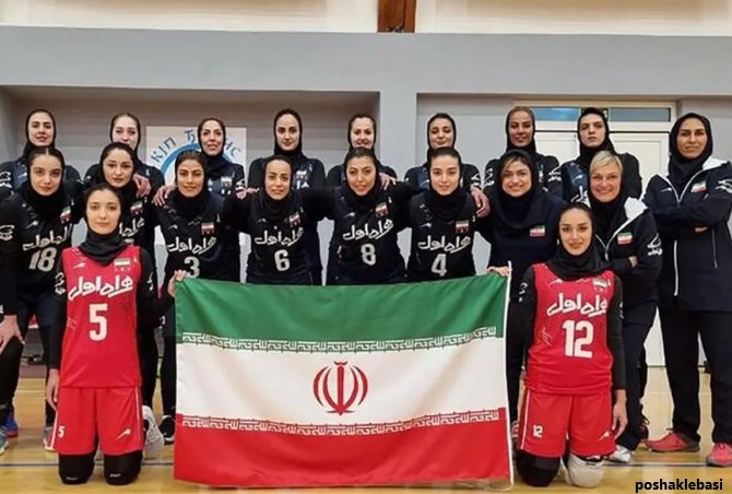 مدل لباس والیبال دخترانه ایرانی