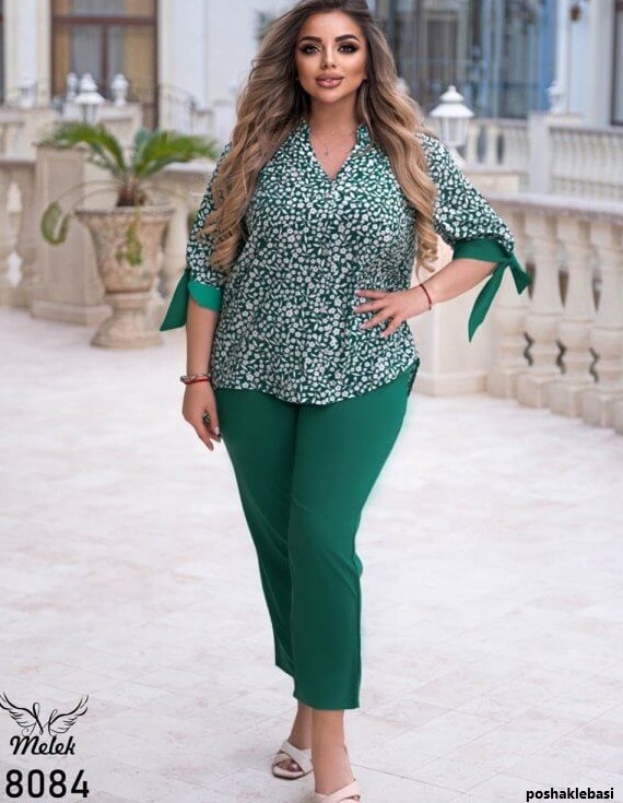 مدل جدید شومیز زنانه سایز بزرگ
