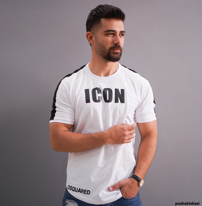 مدل تیشرت سفید مردانه مدل تیشرت سفید مردانه